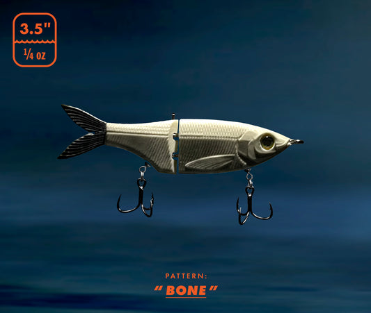 3.5" Nimbull BFS Glide: BONE - PREORDER