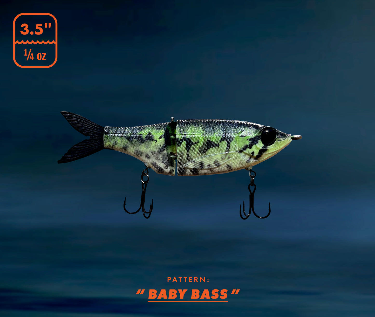 3.5" Nimbull BFS Glide: BABY BASS