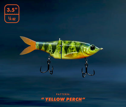 3.5" Nimbull BFS Glide: Yellow Perch