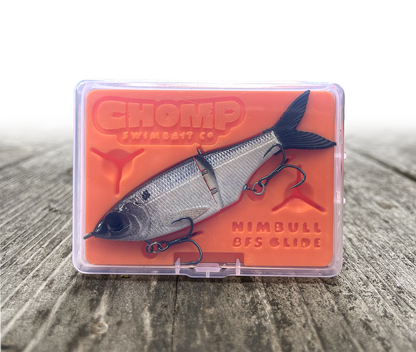 3.5" Nimbull BFS Glide: GIZZARD SHAD