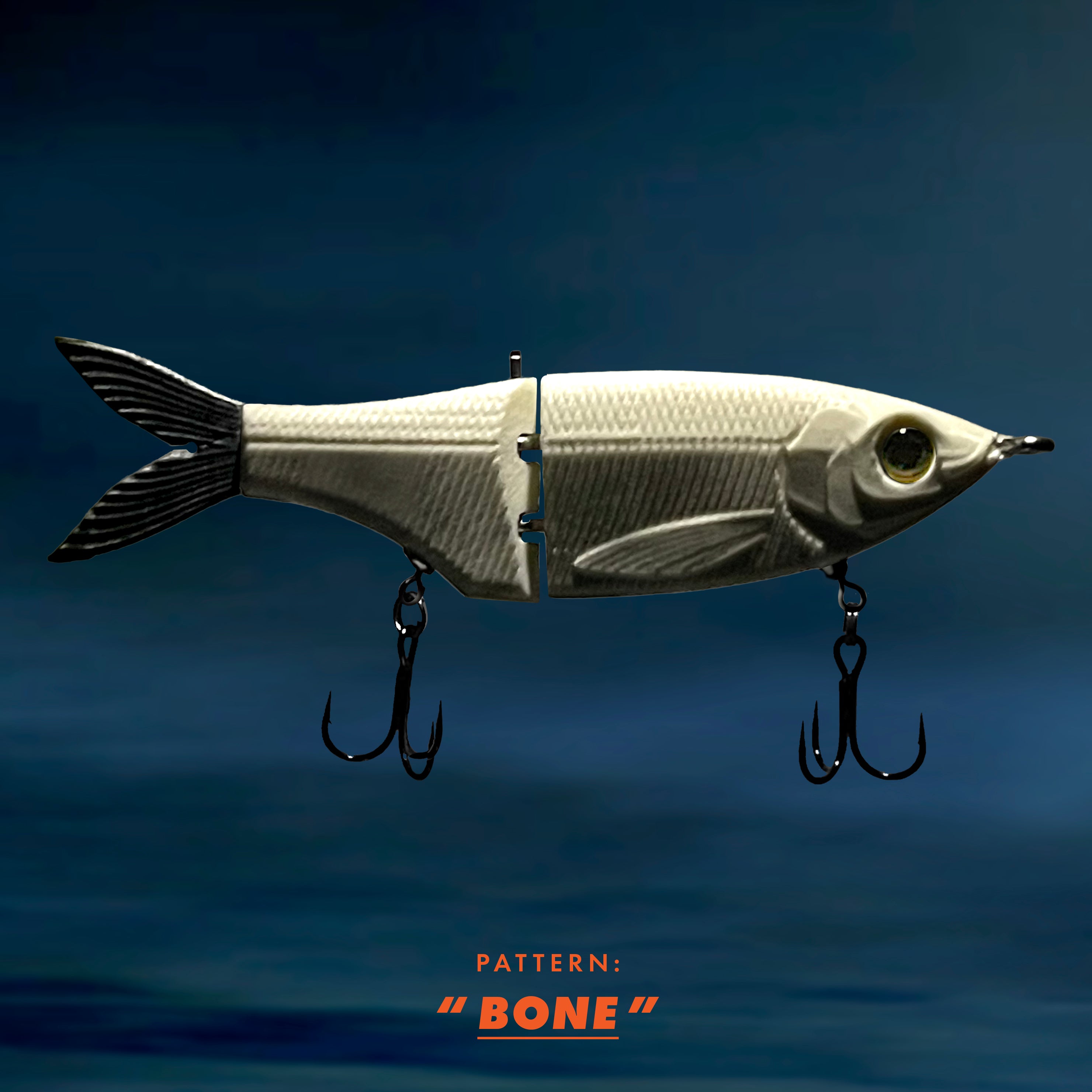Nimbull BFS Glide: BONE - PREORDER – Chomp Swimbait Co.