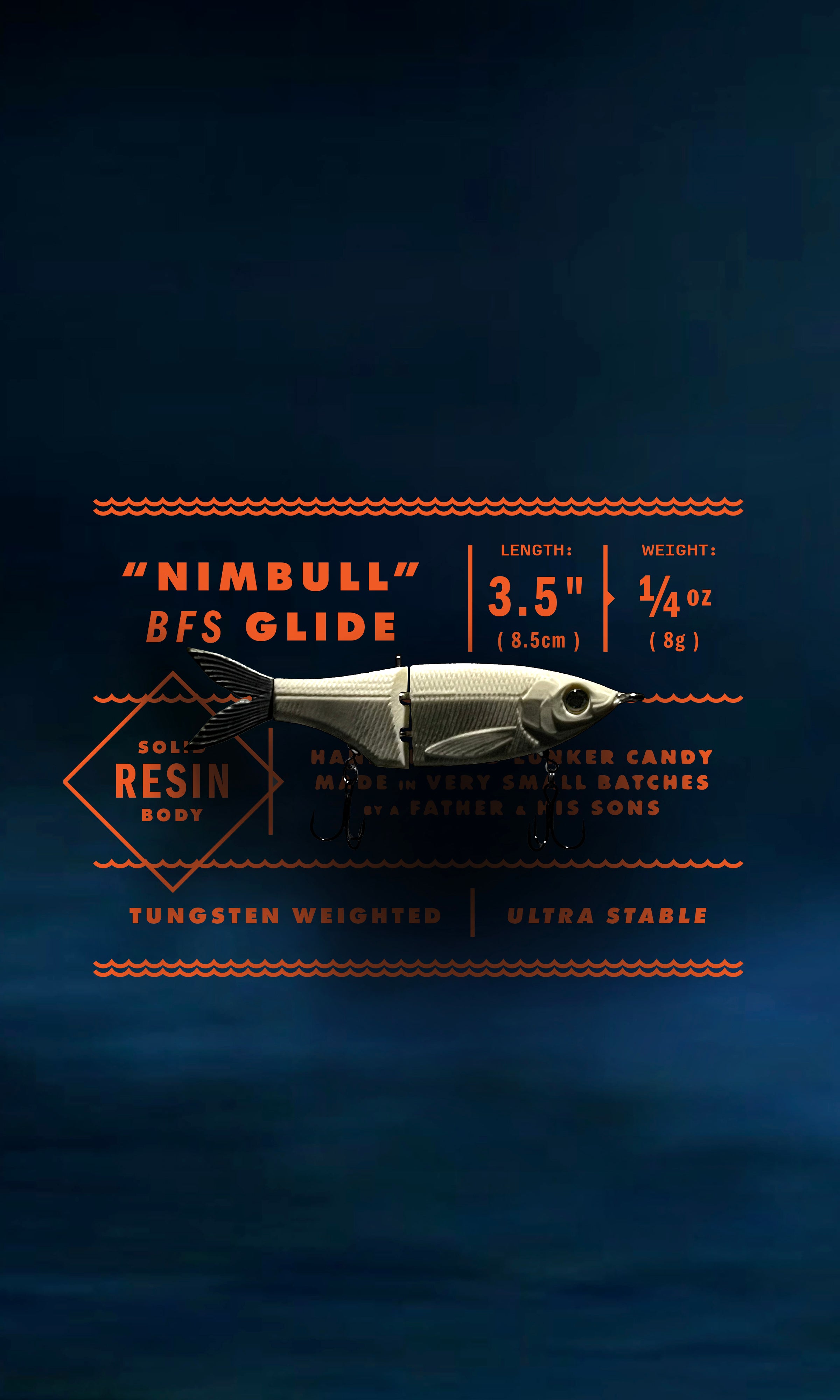 Chomp Swimbait Co. Nimbull Glide